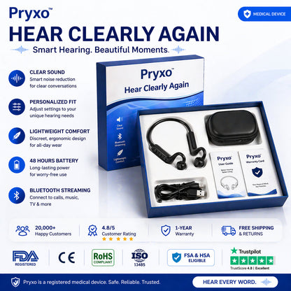 🌎Ends Today: 83% OFF!⏰👂Revitalize your ears again💖 💥 LIMITED TIME OFFER!🔥Bone Conduction Smart Hearing Aid Bluetooth Earphones