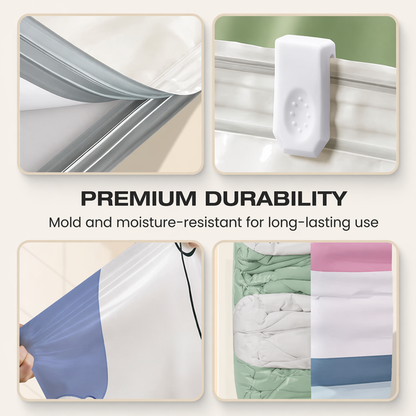💖 Buy 2 Get 1 FREE! No-Pump Vacuum Storage Bags