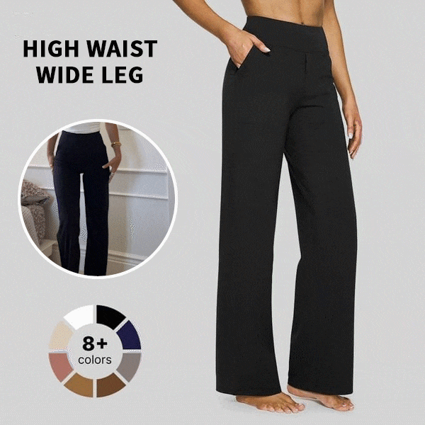 😍Loose High-Waist Business Casual Pants Yoga Pants👖