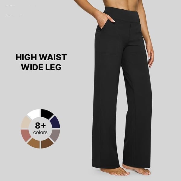 😍Loose High-Waist Business Casual Pants Yoga Pants👖