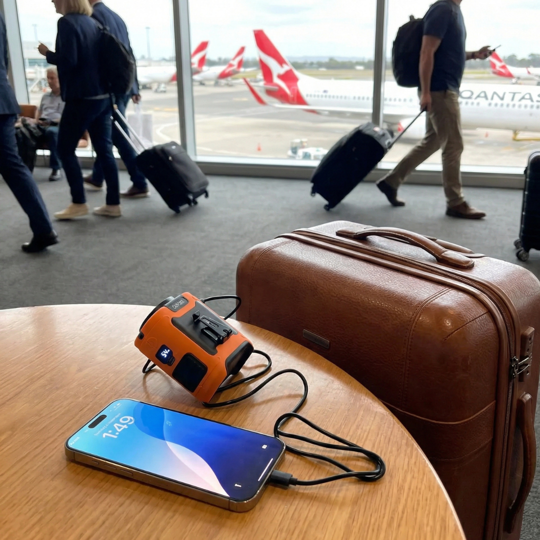 🧊Portable Waist Clip Fan, Wearable Belt Personal Device