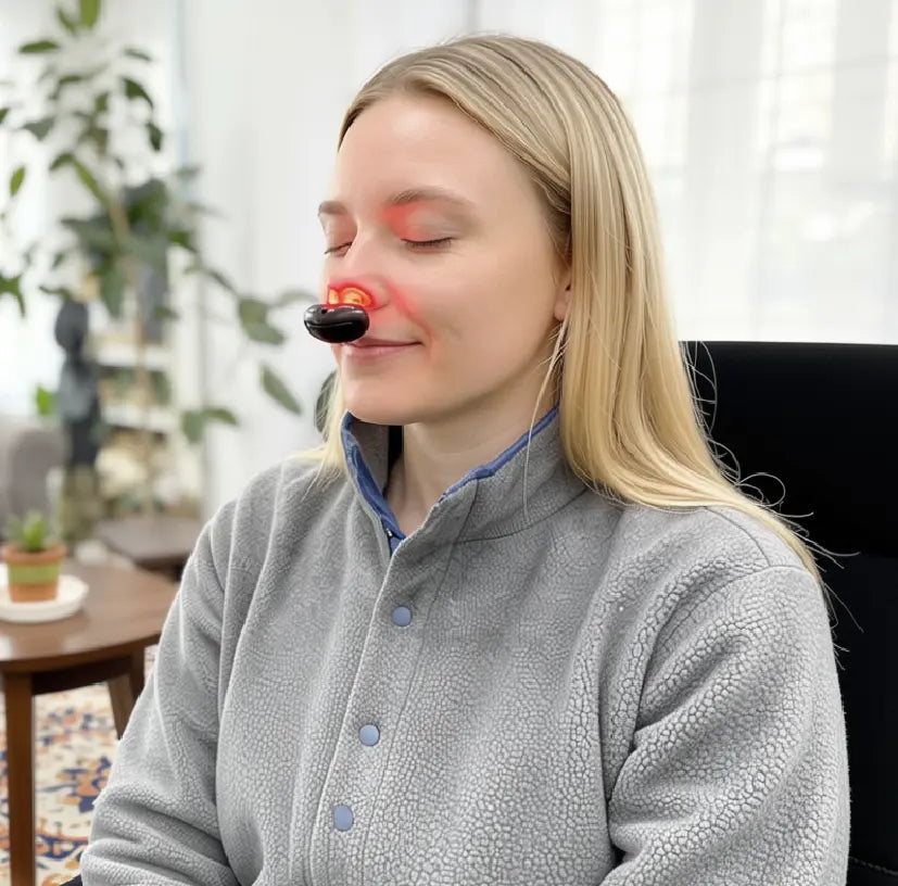 Red Light Therapy – Mitochondria & ATP Powered Nasal Relief
