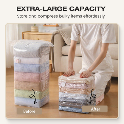 💖 Buy 2 Get 1 FREE! No-Pump Vacuum Storage Bags