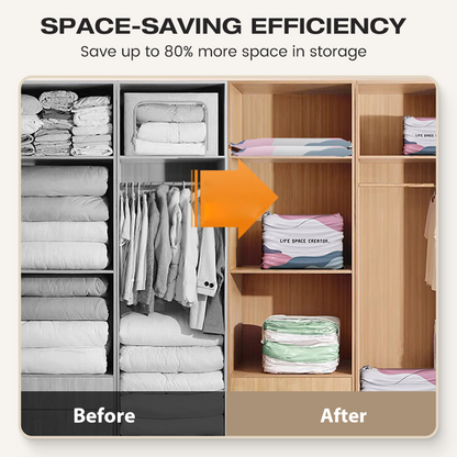 💖 Buy 2 Get 1 FREE! No-Pump Vacuum Storage Bags