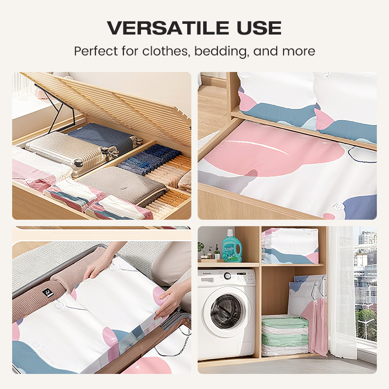 💖 Buy 2 Get 1 FREE! No-Pump Vacuum Storage Bags